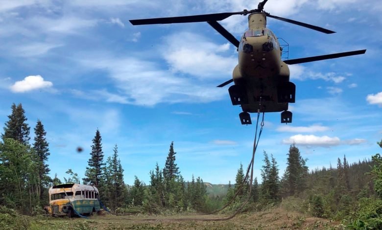 ‘Into the Wild’ bus removed from Alaska backcountry