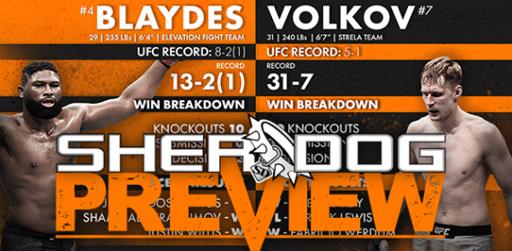 Preview: UFC on ESPN 11 ‘Blaydes vs. Volkov’ Main Card