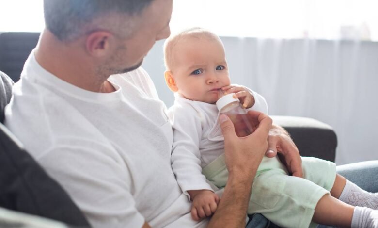 University research shows new dads flooded with same hormone as breastfeeding mums